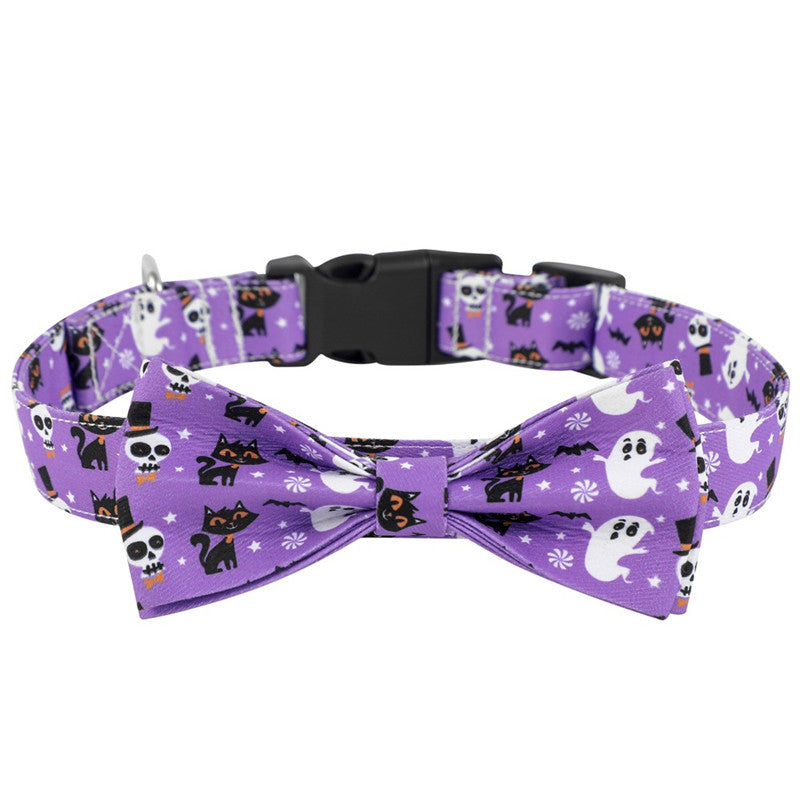 Halloween Dog Collar bow