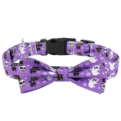 Halloween Dog Collar bow