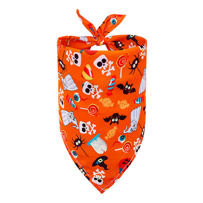 Halloween Dog scarf bandana