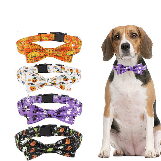 Halloween Dog Collar bow