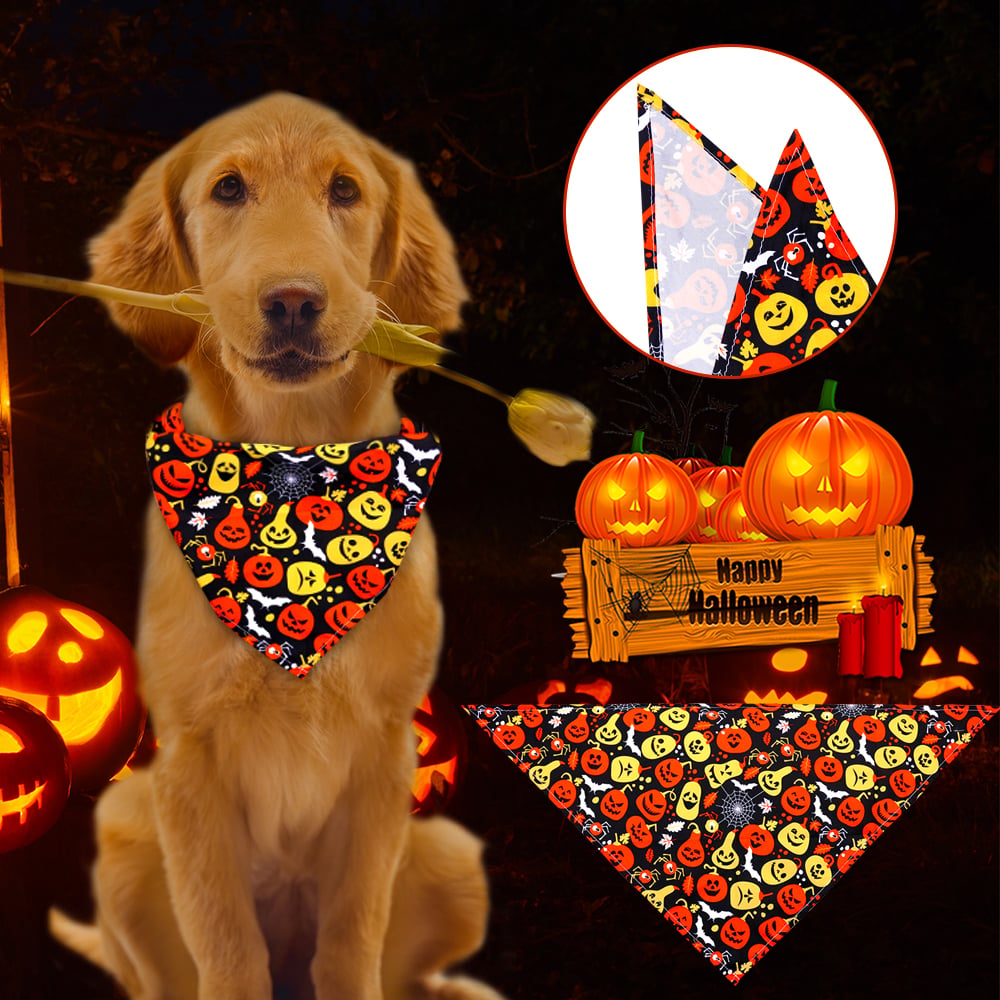 Halloween Dog scarf bandana