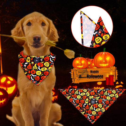Halloween Dog scarf bandana