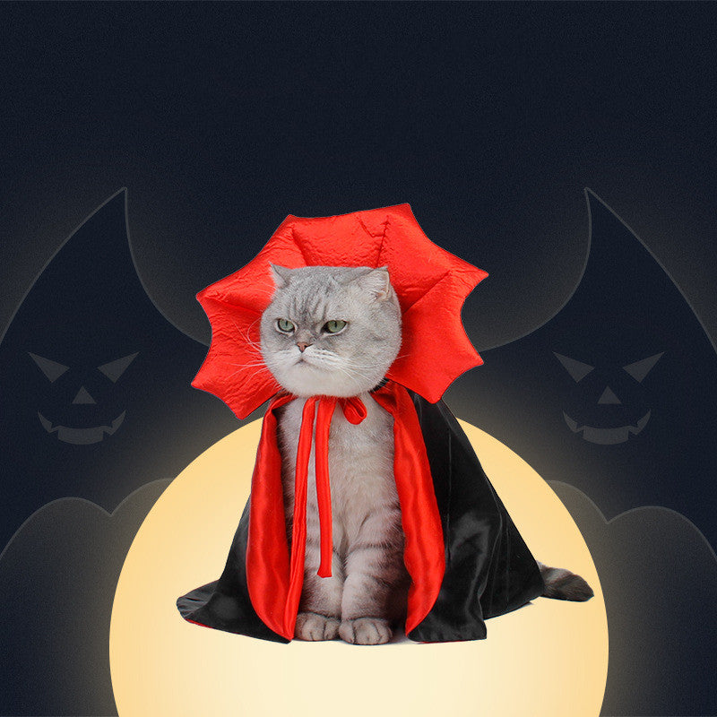 Cat Vampire Halloween Cape